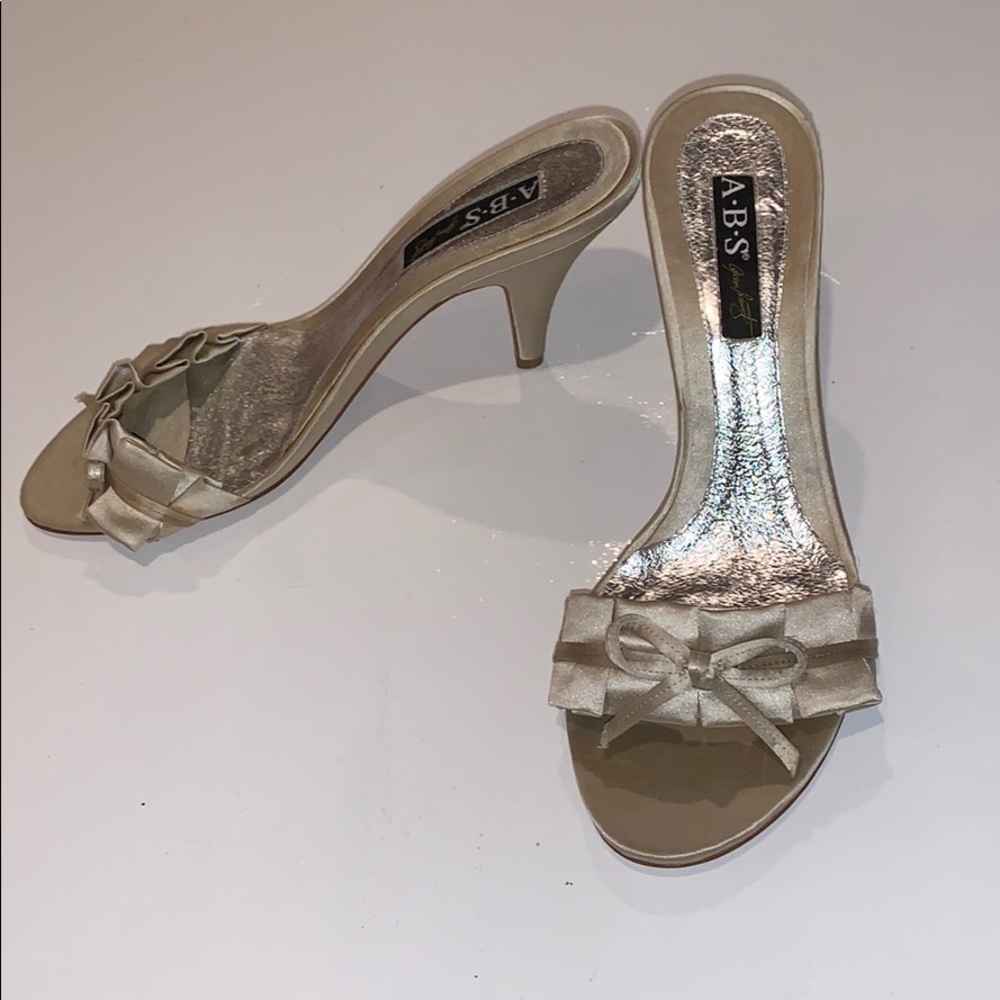 ABS Satin Heels